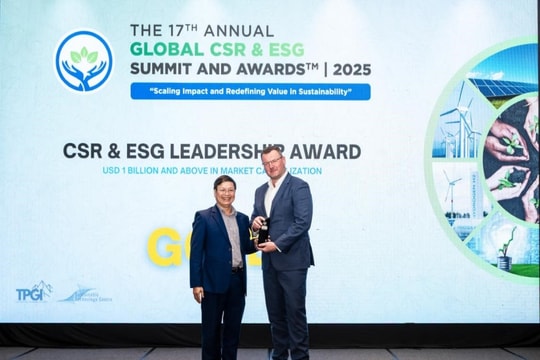 Home Credit được vinh danh là doanh nghiệp tiên phong tại Global CSR & ESG Awards 2025