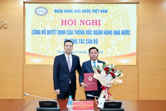 Bổ nhiệm Chánh Thanh tra Ngân hàng Nhà nước Việt Nam