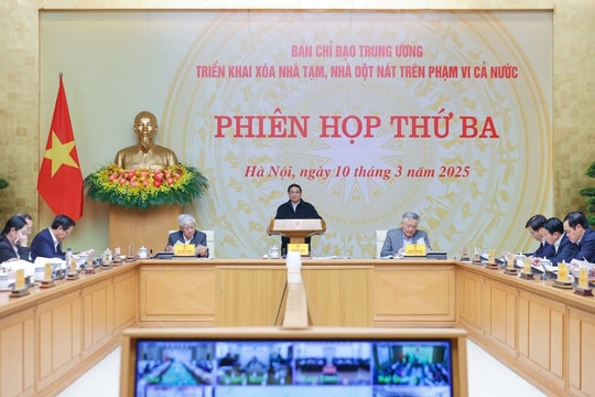 Đến ngày 31/10/2025 cơ bản hoàn thành việc xoá nhà tạm, nhà dột nát