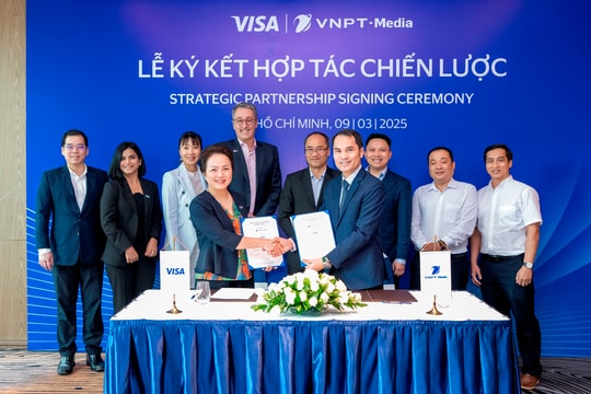 Visa và VNPT-Media ký kết hợp tác chiến lược thúc đẩy chuyển đổi số và tài chính toàn diện tại Việt Nam