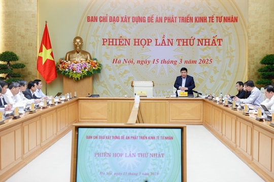 Ban Chỉ đạo xây dựng Đề án phát triển kinh tế tư nhân họp phiên thứ nhất