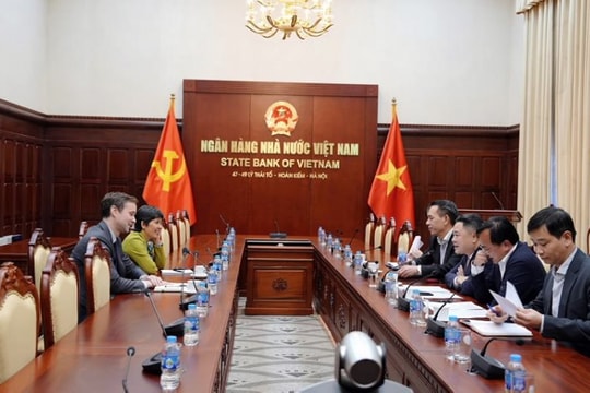 Phó Thống đốc Nguyễn Ngọc Cảnh tiếp Đại diện thường trú của IMF tại Việt Nam, Lào và Campuchia