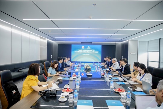 Bộ Khoa học và Công nghệ làm việc với CMC về triển khai hai nhiệm vụ Chuyển đổi số Quốc gia