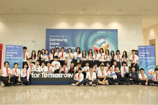 Samsung chính thức khởi động Cuộc thi Samsung Solve for Tomorrow 2025