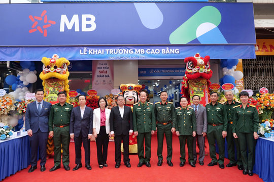 Khai trương MB Cao Bằng, mở ra cơ hội tài chính cho người dân và doanh nghiệp địa phương