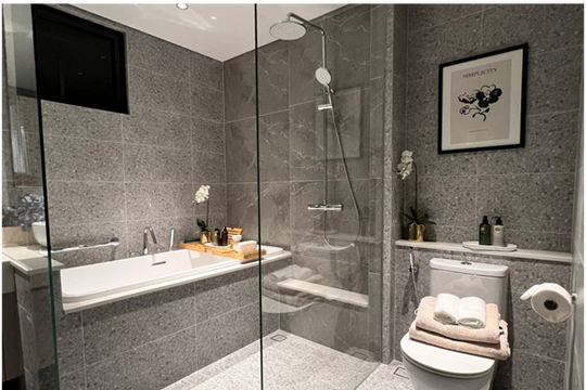 Khám phá không gian phòng tắm cao cấp bên trong căn hộ Lumi Hà Nội
