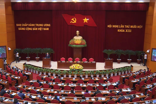 Bế mạc Hội nghị Trung ương Đảng lần thứ 11, khóa XIII