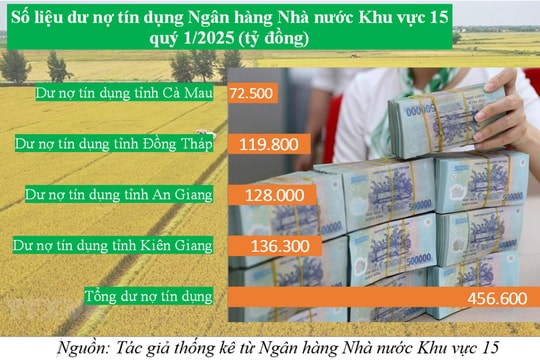 Ngành Ngân hàng Khu vực 15: Tín hiệu tích cực từ hoạt động tín dụng