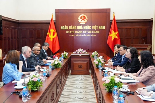 Thống đốc Nguyễn Thị Hồng tiếp Phó Chủ tịch Ngân hàng Phát triển châu Á