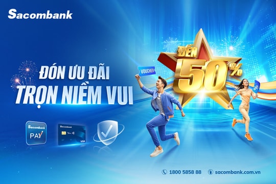 Tận hưởng Lễ lớn với hàng loạt ưu đãi từ Sacombank