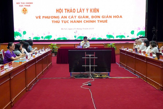 Cắt giảm thủ tục hành chính thuế tạo thuận lợi cho doanh nghiệp, nhà đầu tư