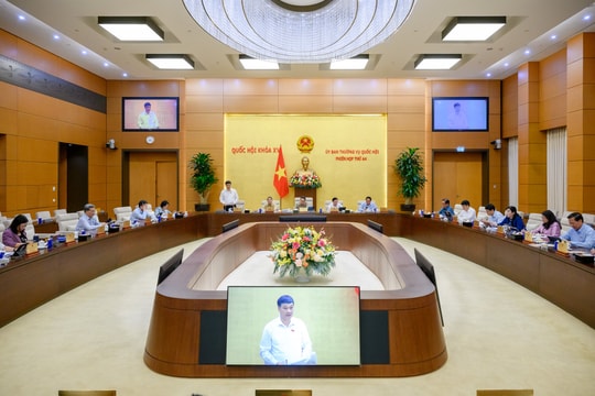 Ủy ban Thường vụ Quốc hội tán thành việc trình Quốc hội thông qua dự án Luật sửa đổi, bổ sung một số điều của Luật Các tổ chức tín dụng tại Kỳ họp thứ 9, Quốc hội khóa XV