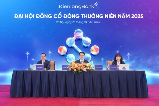 ĐHĐCĐ thường niên KienlongBank: Thông qua kế hoạch tăng trưởng 24% năm 2025