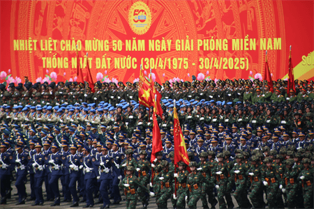 Tổng duyệt kỷ niệm 50 năm thống nhất đất nước: Bản hùng ca giữa lòng thành phố mang tên Bác