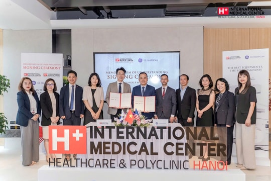 GE HealthCare và H PLUS International Medical Center hợp tác chiến lược về nâng cao năng lực y tế