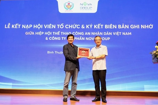NovaGroup đồng hành cùng thể thao Công an Nhân dân phát triển các bộ môn thể thao trọng điểm, nâng cao vị thế thể thao Việt Nam