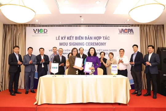 VIOD và VACPA ký kết biên bản hợp tác, cùng nhau phát triển thị trường chứng khoán