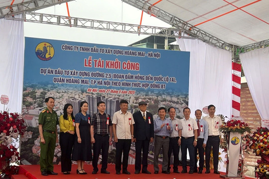 Dự án đường Vành đai 2,5 Hà Nội tái khởi động