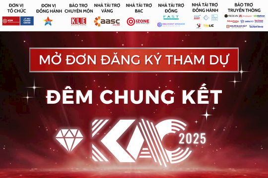 Chính thức mở đơn đăng ký tham dự vòng chung kết KAC 2025
