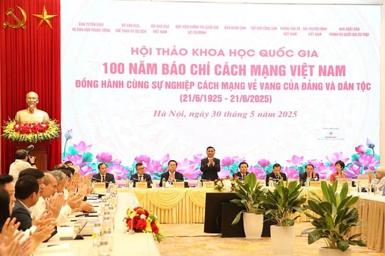 100 năm Báo chí cách mạng Việt Nam - Đồng hành cùng sự nghiệp vẻ vang của Đảng và dân tộc