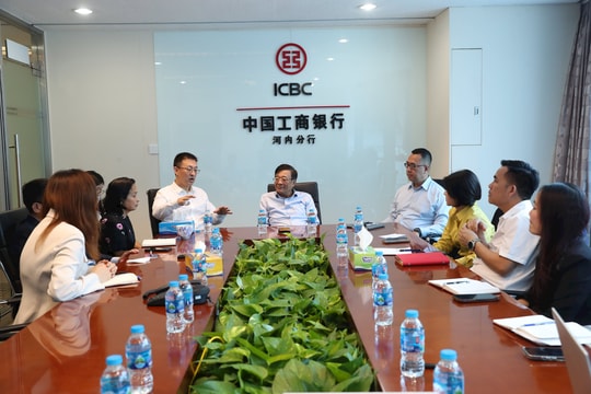 Hiệp hội Ngân hàng Việt Nam thăm và làm việc với ICBC Chi nhánh Hà Nội