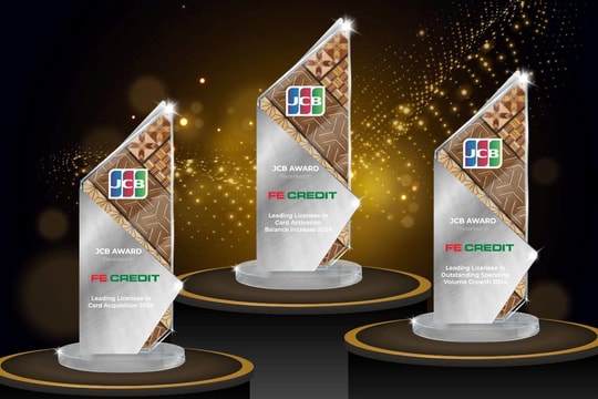 FE CREDIT là công ty tài chính duy nhất được JCB vinh danh tại Việt Nam