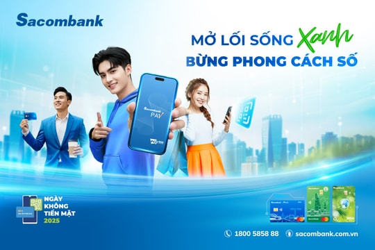 Sacombank đồng hành cùng “Ngày không tiền mặt 2025” góp phần thúc đẩy kinh tế số