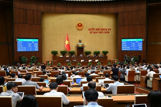Quốc hội thông qua nhiều dự án Luật quan trọng