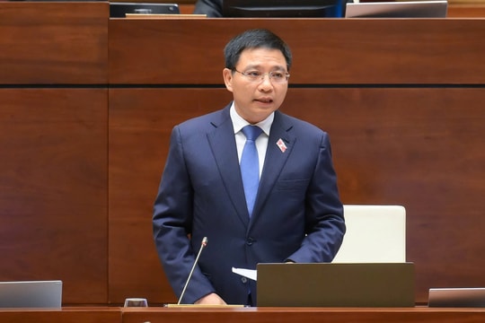 Bộ trưởng Nguyễn Văn Thắng trả lời chất vấn đại biểu Quốc hội về các vấn đề thuộc lĩnh vực tài chính