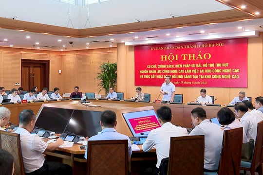CMC đề xuất đột phá về hạ tầng số và cải cách thể chế để Hà Nội giữ chân nhân tài