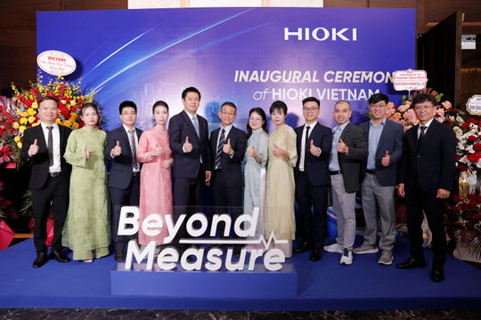 Tập đoàn HIOKI thành lập công ty chi nhánh tại Việt Nam, đồng hành với mục tiêu trung hòa carbon
