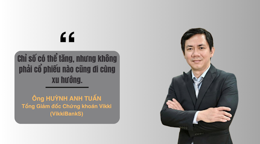 Chuyên gia chứng khoán VikkiBankS: VN-Index vượt đỉnh nhưng nhà đầu tư cần lựa chọn đúng cổ phiếu