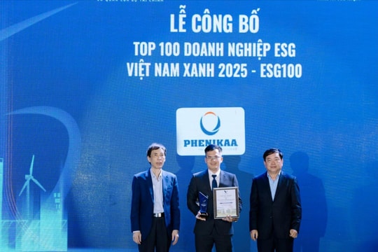 Tập đoàn Phenikaa và Vicostone được vinh danh trong top 100 doanh nghiệp ESG Việt Nam xanh 2025