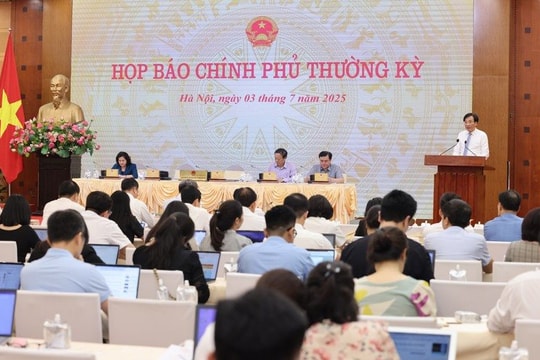 Họp báo Chính phủ thường kỳ tháng 6: Tình hình kinh tế - xã hội 6 tháng đầu năm tạo đà hoàn thành các mục tiêu năm 2025