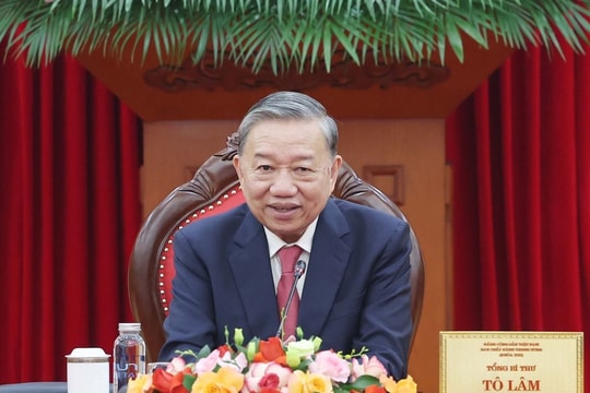 Tổng Bí thư Tô Lâm và Tổng thống Hoa Kỳ Donald Trump điện đàm