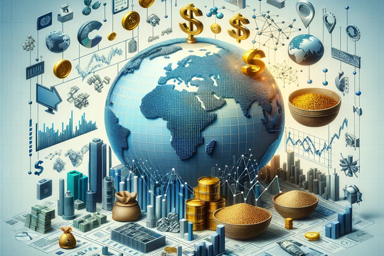 Biến động của thị trường tài chính toàn cầu nửa đầu năm 2025