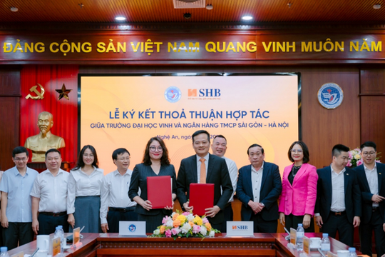 SHB và Trường Đại học Vinh ký kết hợp tác