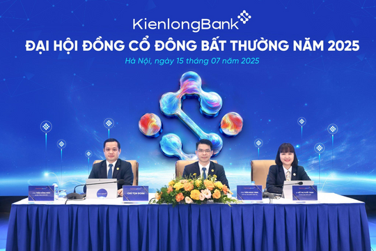 KienlongBank tổ chức thành công ĐHĐCĐ bất thường 2025: Thông qua việc tăng vốn và chia cổ tức 60%