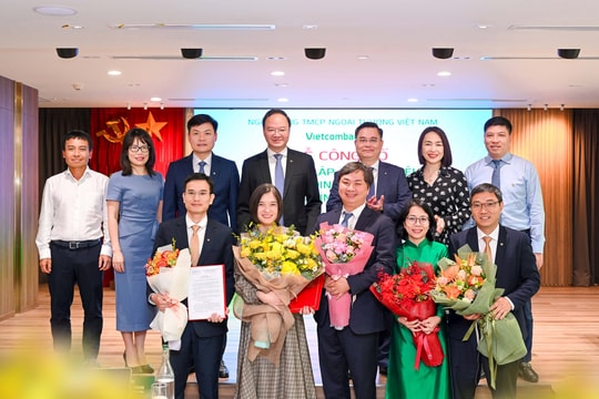 Vietcombank thành lập Khối Dữ liệu, công bố nhân sự lãnh đạo