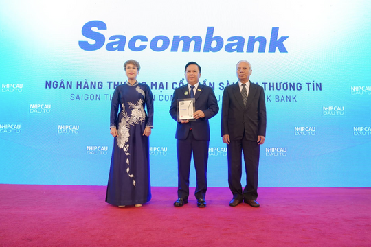 Sacombank tiếp tục ghi dấu ấn trong phát triển bền vững
