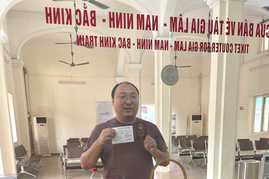 Hành khách có thể mua vé tàu liên vận quốc tế tại tất cả các ga trên cả nước
