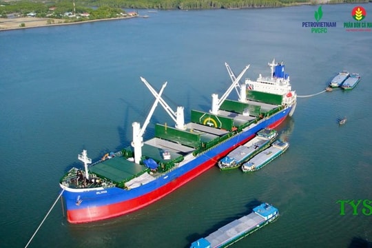 PVCFC tiếp tục chinh phục thị trường Úc với lô hàng 30.000 tấn phân bón đạt chuẩn cao nhất