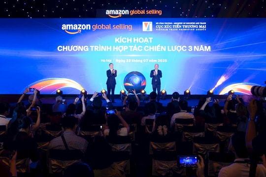Amazon Global Selling và Vietrade thiết lập quan hệ đối tác 3 năm, cùng thúc đẩy sáng kiến "Thương hiệu Việt tăng trưởng toàn cầu"