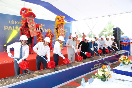 Chính thức khởi công dự án Khu nhà ở thương mại liền kề HDB - Palmy Biztown