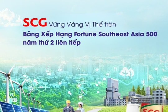 Tập đoàn SCG vào Top 21 của Fortune Southeast Asia 500 năm 2025