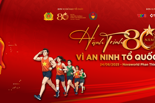 Giải chạy “Hành trình 80 năm vì An ninh Tổ quốc” - Nơi tinh thần chiến sĩ Công an Nhân dân chạm đến trái tim cộng đồng