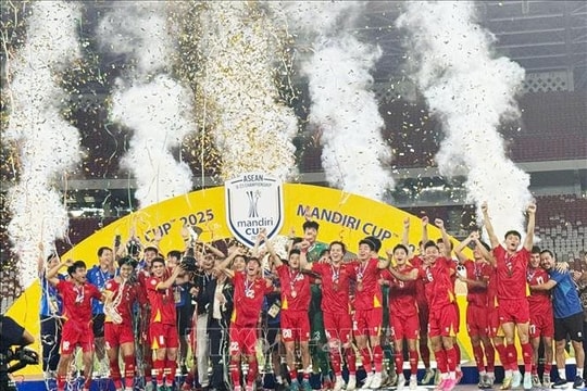 Thủ tướng gửi thư chúc mừng Đội tuyển U23 Việt Nam lần thứ ba liên tiếp vô địch U23 Đông Nam Á
