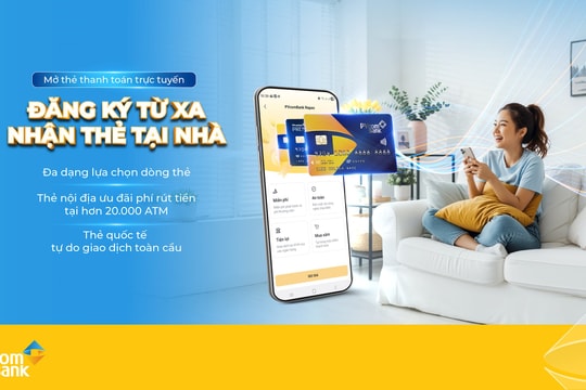 Chạm là mở thẻ – PVcomBank tiên phong trải nghiệm ngân hàng số