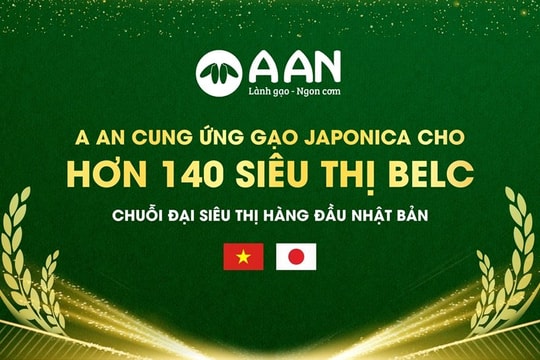 Gạo A An phủ sóng toàn bộ hệ thống siêu thị Belc tại Nhật Bản