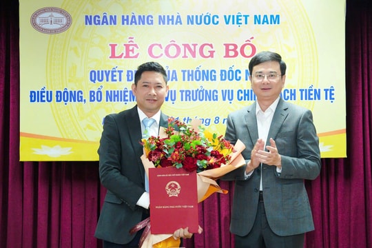Vụ Chính sách tiền tệ có Phó Vụ trưởng mới